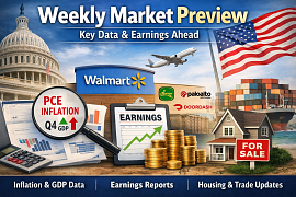 What Investors Should Watch This Week: Markets Navigate a Holiday Week With Key Data and Earnings Ahead
