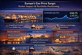 Europe’s Gas Market Hit by Geopolitical Turmoil: Prices Surge and Supply Worries Mount