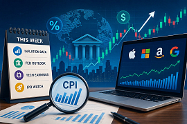 Markets Face a Critical Week as Inflation Data and Tech Updates Take Center Stage