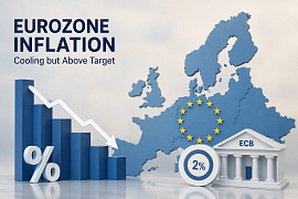 Eurozone Inflation Cools, Giving the ECB Some Breathing Room