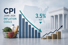 US Inflation Cools in June, Boosting Investor Confidence
